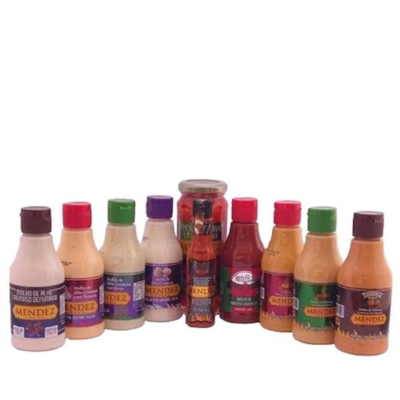 Imagem de Kit Pimentas Mendez 10 Unidades Sabores