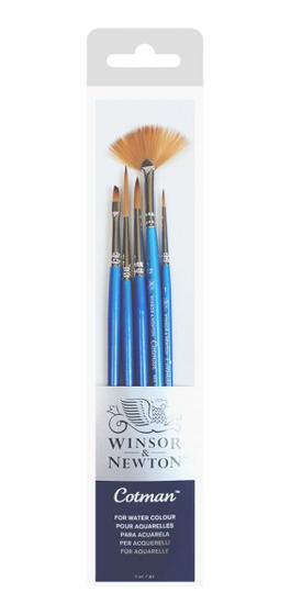 Imagem de Kit Pincéis Winsor & Newton Cotman 5 Unidades