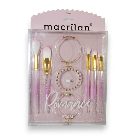 Imagem de Kit Pincel Romance 5 Pçs - Macrilan