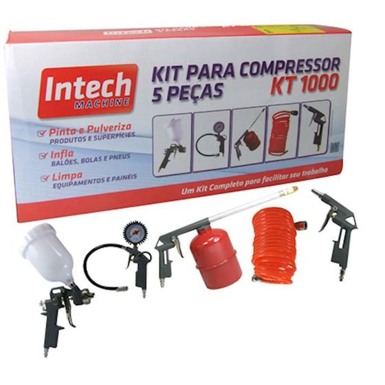 Imagem de Kit Pintura 5 Pc Intech Machine