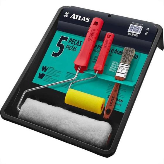 Imagem de Kit Pintura Atlas 1002 Com 5 Pecas At1002