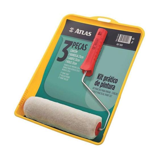 Imagem de Kit Pintura Com 3 Peças Básico Atlas