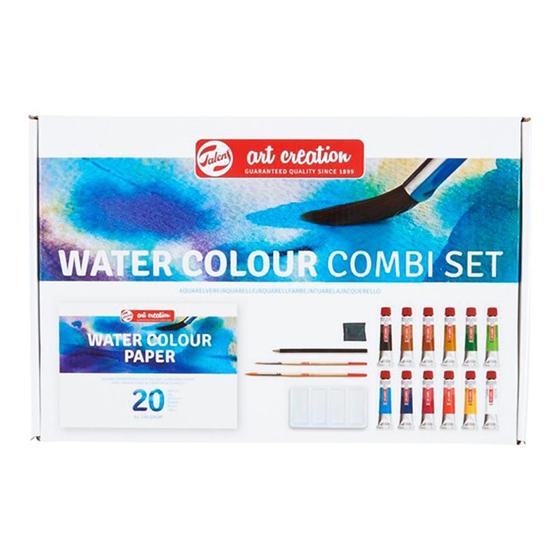 Imagem de Kit Pintura em Aquarela Water Colour Talens Arte Creation