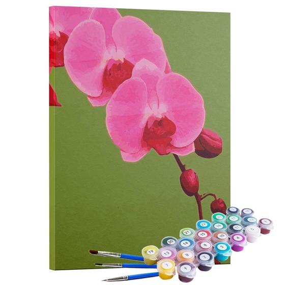 Imagem de Kit Pintura Terapêutica - Orquídea Rosa