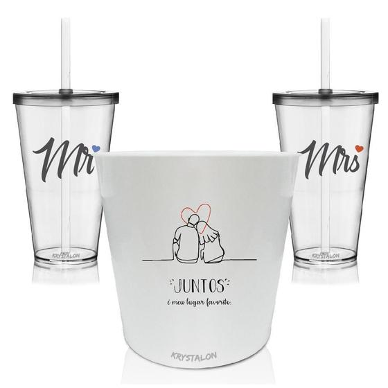 Imagem de Kit Pipoca Personalizado Juntos - Para Dia Dos Namorados