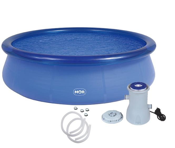 Imagem de Kit Piscina Inflável Splash Fun 4600 Litros + Filtro 2.200L/h - Mor