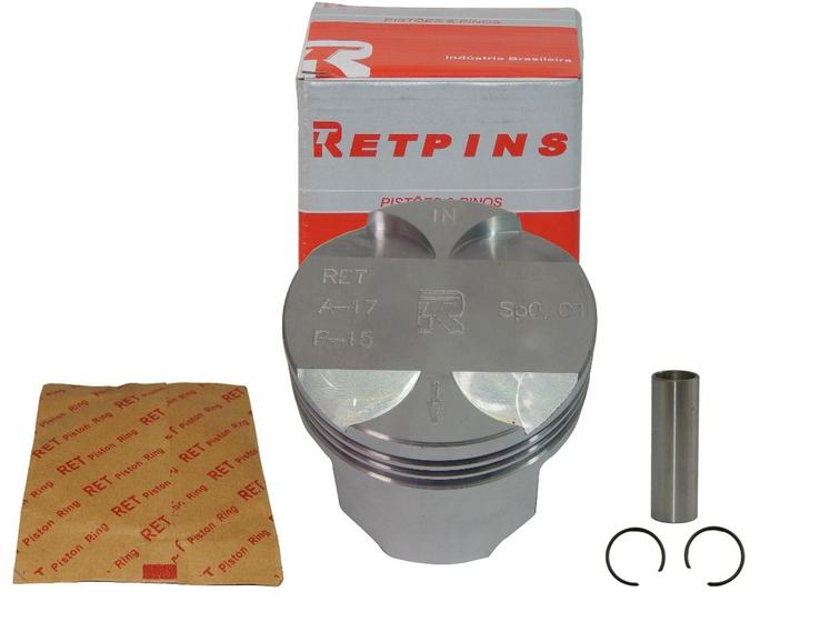 Imagem de Kit Pistão Anéis Kasinski Comet 250 Mirage 250 Std Retpins