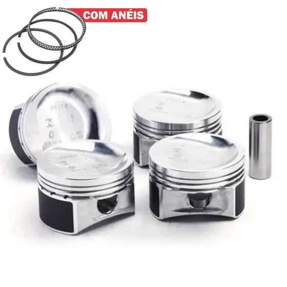 Kit Pistão Anel 0,60 Fiat Fire 1.4 8v Flex - TAKAO - No Magalu ...