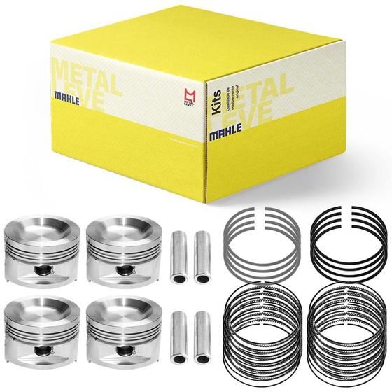 Imagem de Kit Pistão Anel Motor Std 1.6 8v Ea111 Metal Leve Spa9133