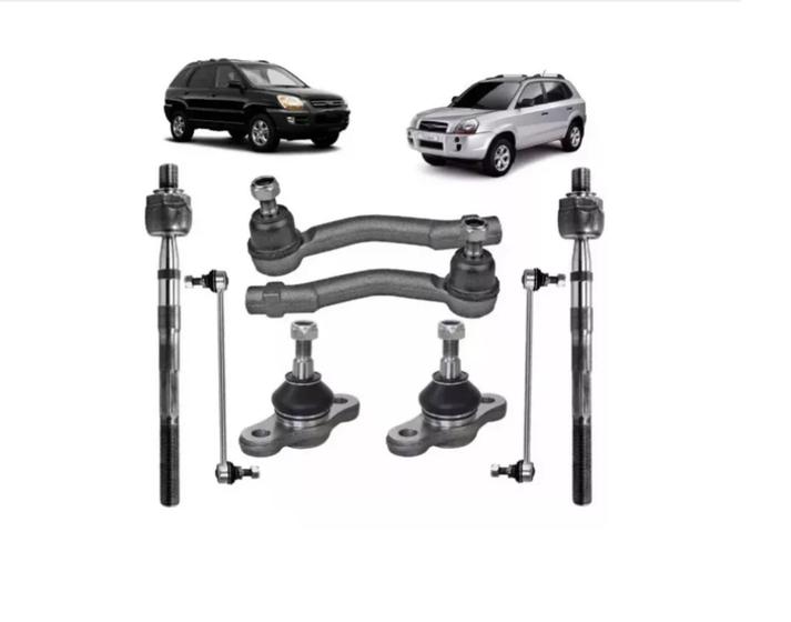 Kit Pivo Terminal Axial E Bieleta Tucson De 2005 Até 2017 Menor preço em Kit Pivo Terminal Axial E Bieleta Tucson De 2005 Até 2017
