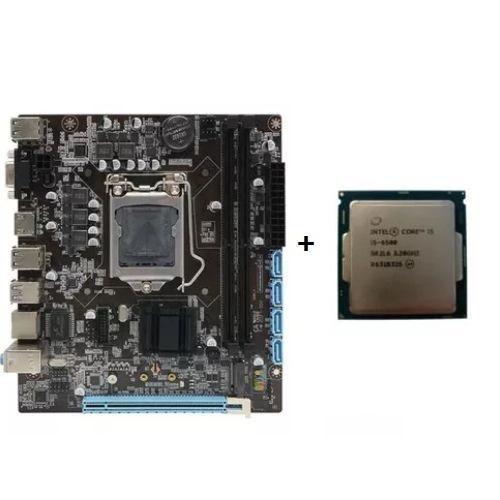 Imagem de Kit Pl Mãe H110 + Processador I5 6500