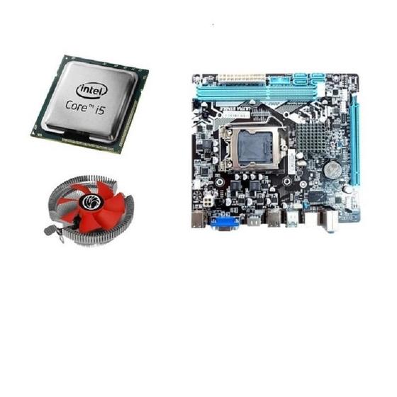 Imagem de Kit Pl Mãe H61 + Memoria 4 Gb Ddr3 + Cooler