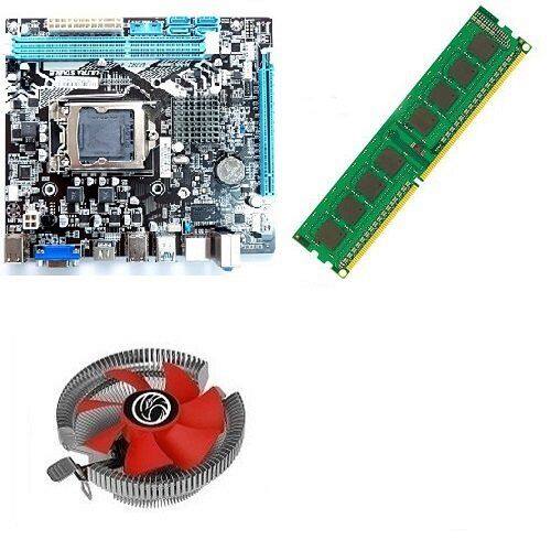 Powerpc Toy Kit Pl Mãe H61 + Memoria 4 Gb Ddr3 + Cooler - POWERPC - Peças para ...