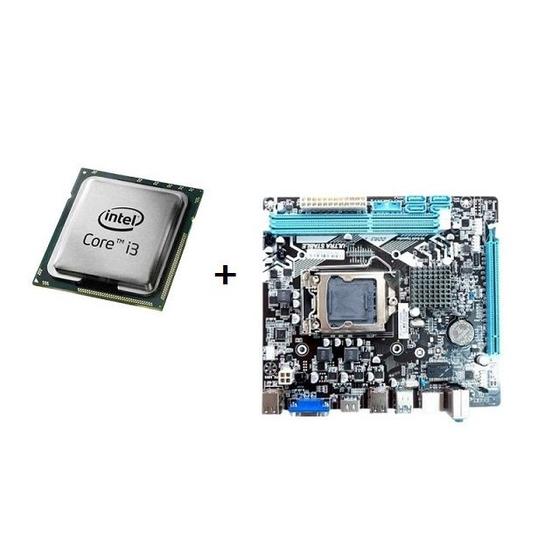 Imagem de Kit Pl Mãe H81 + Proc I3 4130
