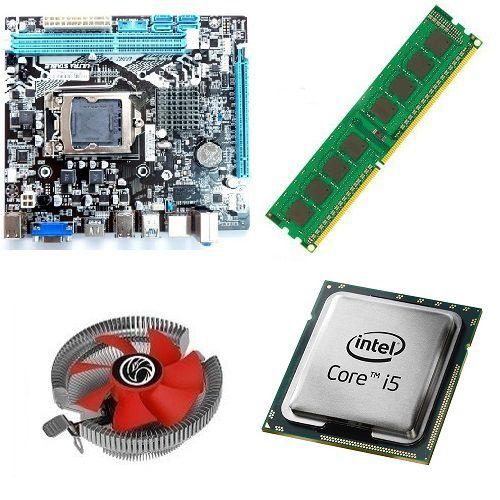 Imagem de Kit Pl Mãe H81 + Processador I5 4570 + Memoria 4 Gb Ddr3 + Cooler