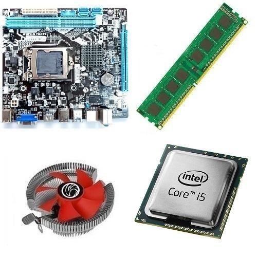 Imagem de Kit Pl Mãe H81 + Processador I5 4570 + Memoria 8 Gb Ddr3 +