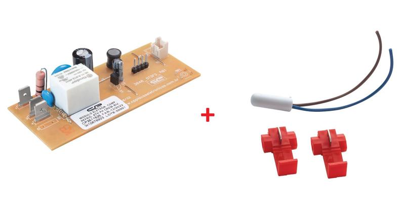 Imagem de Kit Placa Controle E Sensor 2.7k Crd36 Crd37 Crd49 W10678923