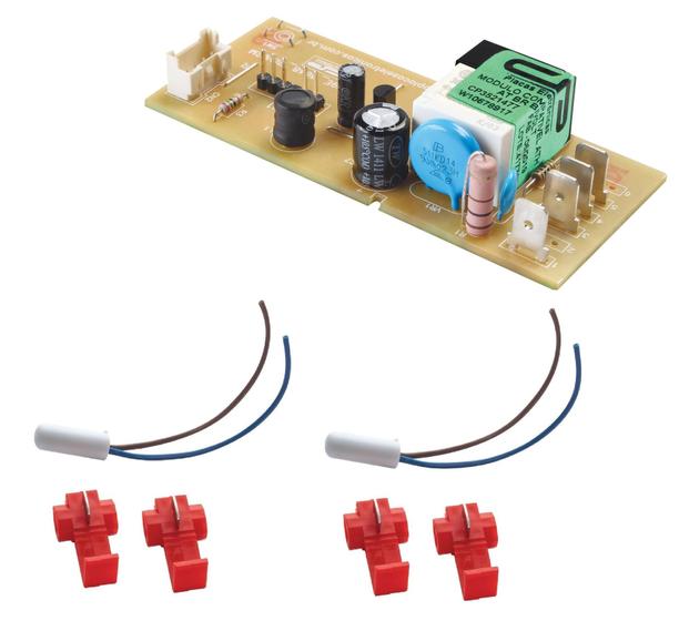 Imagem de Kit Placa De Controle Geladeira Brastemp Consul Brb39a Crb36a Crb39a Crg36a Bivolt