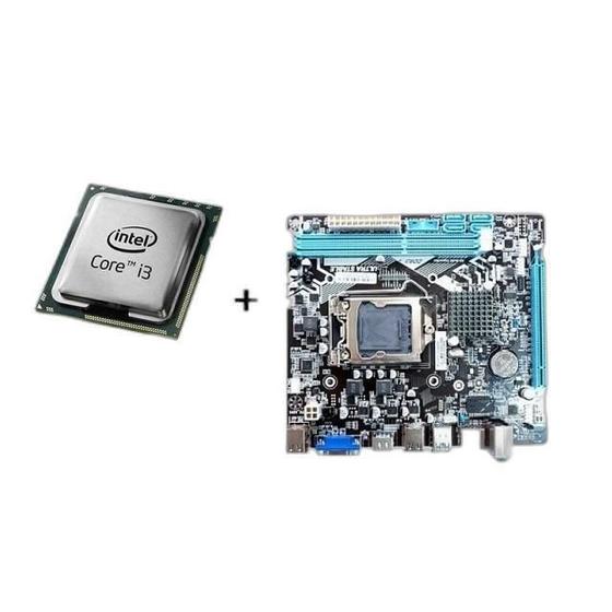 Imagem de Kit Placa Mãe H81 + Processador I3 4130