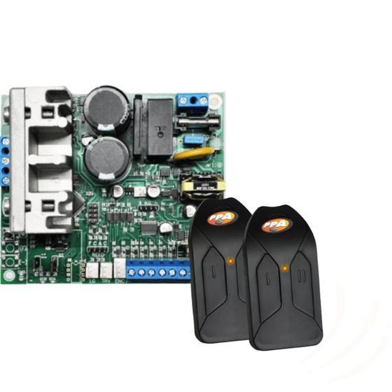 Imagem de Kit Placa Motor Triflex Full Range E 2 Controles Tok Ppa