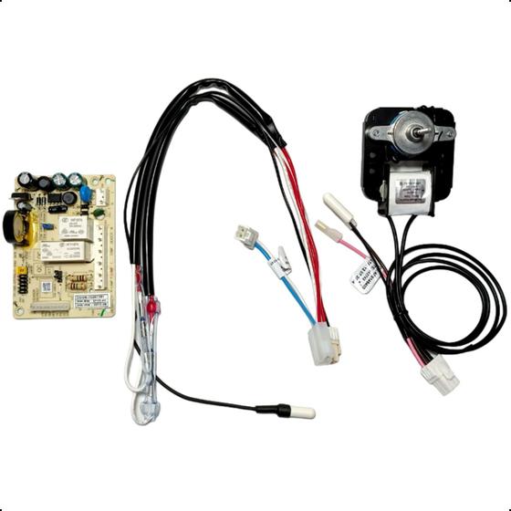 Imagem de Kit Placa Potência Sensor 127v Df47 Df50 Dw50x Electrolux Or