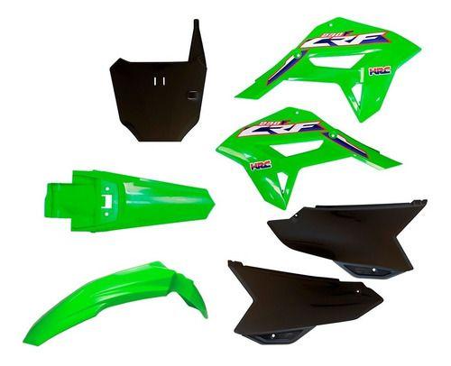 Imagem de Kit Plástico Amx Roupa Crf 230f Com Number F21 E Adesivo