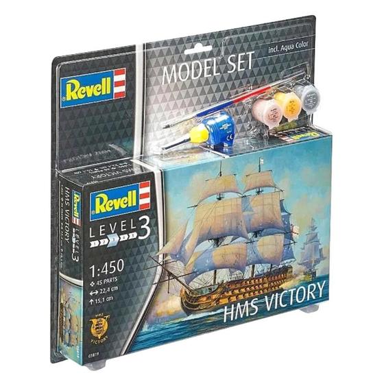 Imagem de Kit Plástico Barco Hms Victory 1/450 Revell 65819