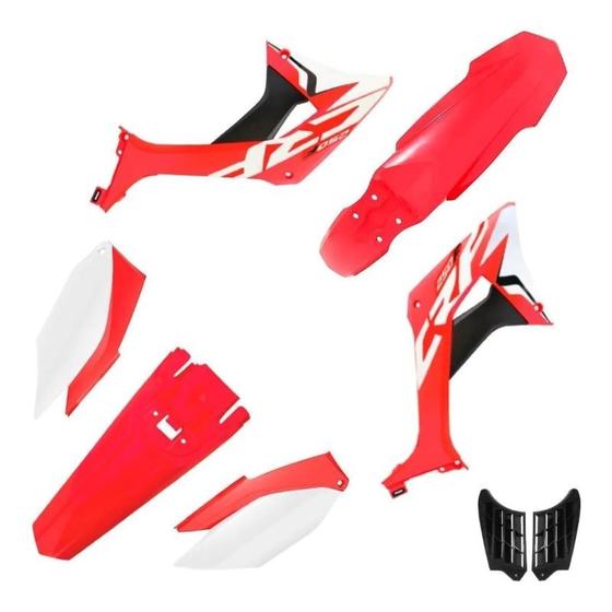 Imagem de Kit Plástico Biker Evo Crf 250f Com Adesivos