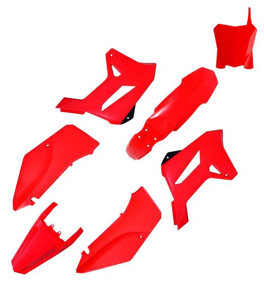 Imagem de Kit Plástico Carenagem Biker R1de C/ Number Plate First Xr 250 Tornado
