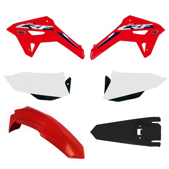 Imagem de Kit Plástico Carenagem F21 Amx Crf 250f Motocross