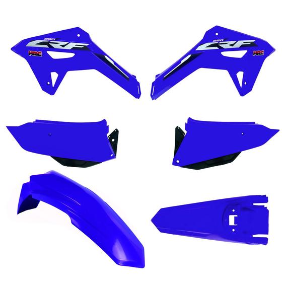 Imagem de Kit Plástico Carenagem F21 Amx Crf 250f Motocross