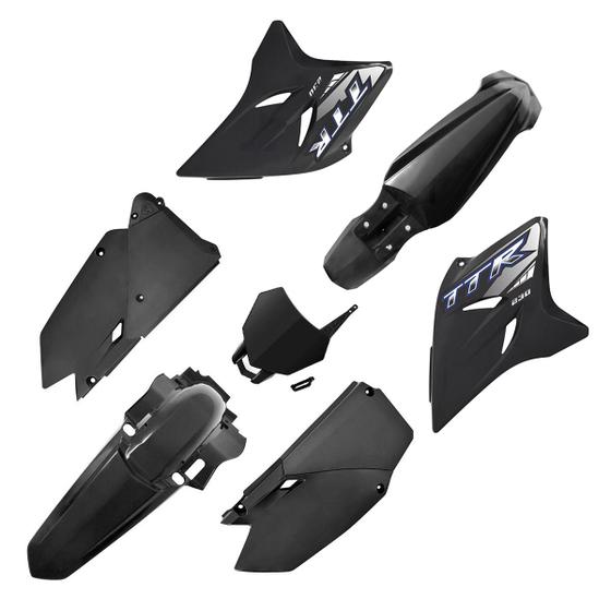 Imagem de Kit Plástico Com Adesivo e Number Plate Biker Ttr 230
