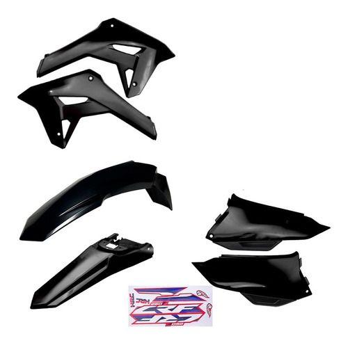 Imagem de Kit Plástico Crf 250f Completo Com Adesivos