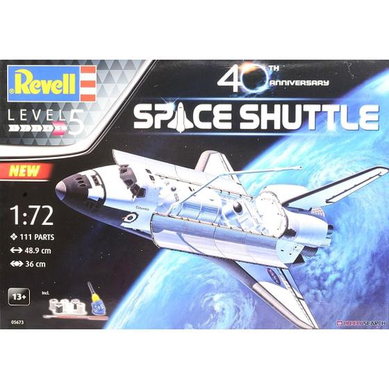 Imagem de Kit Plástico Geschenkset Space Shuttle 40º Th 1/72 Revell 5673