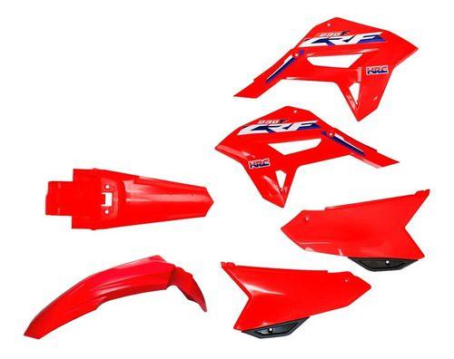 Imagem de Kit Plástico Honda Crf 230f / Adaptável Completo Com Adesivo