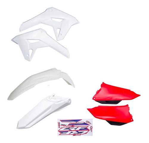 Imagem de Kit Plástico Honda Crf 250f Completo Com Adesivos