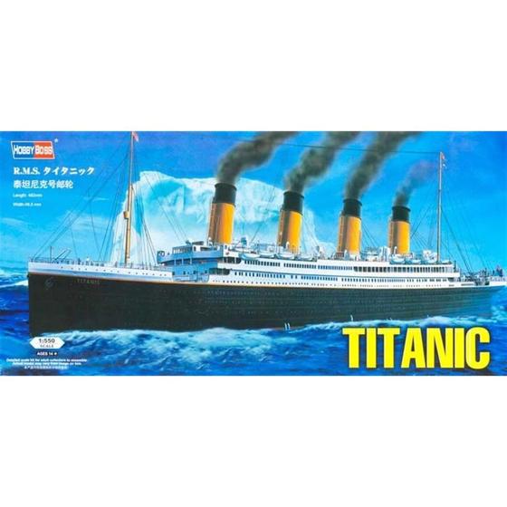 Imagem de Kit Plástico Navio R.M.S. Titanic 1/550 Hobby Boss Hbs Tt-81305