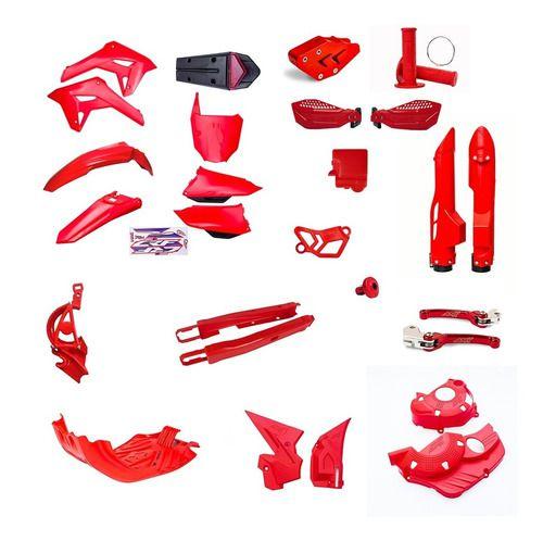 Imagem de Kit Plástico Ride Roupa Crf250 + Kit Proteções Crf250 F21