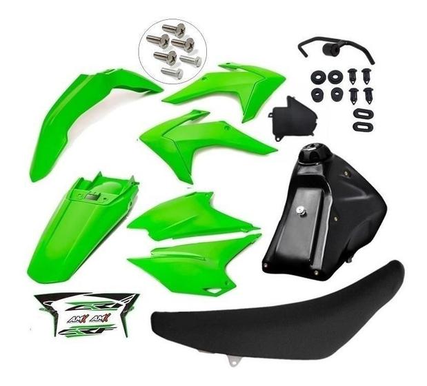 Kit Plastico Roupa Crf 230 Adaptável Bros Xr200 Tornado Xtz Amx