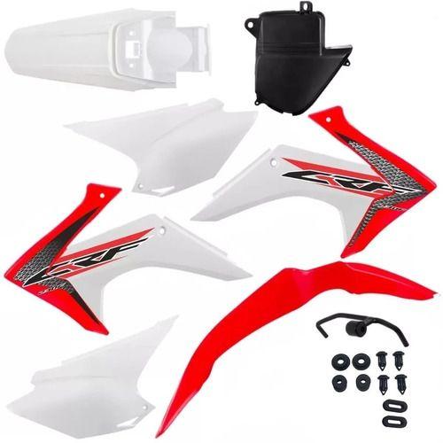 Imagem de Kit Plástico Roupa Crf 230 Modelo Original + Adesivo