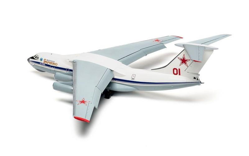 Imagem de Kit Plástico Transporte Aéreo Estratégico Russo Il76Md 1/144 Zvezda Zve 500787011