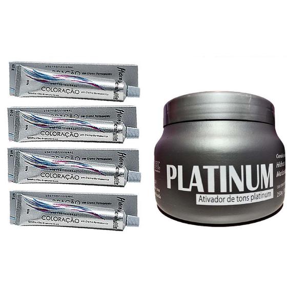 Imagem de Kit Platinum 1 Másc 250G E 04 Tinta N12.21 Mairibel