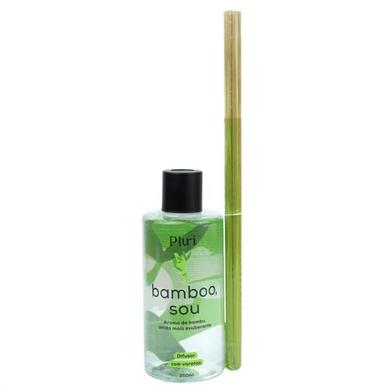 Imagem de Kit Pluri Difusor Ambiente + Varetas Bamboo