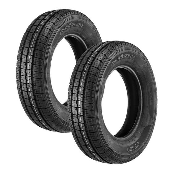 Imagem de Kit Pneu 225/65 R 16c Cf300 112t Comforser 2 Un.