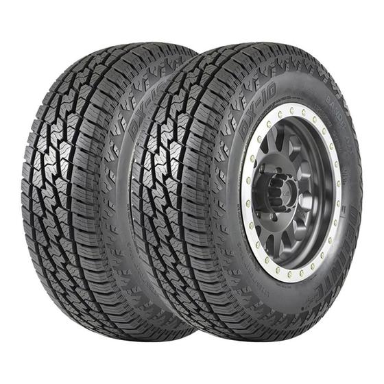 Imagem de Kit Pneu Delinte Aro 17 285/70R17 DX10 Bandit A/T 10 Lonas 121Q 2 Un