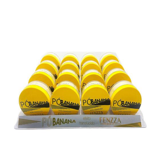 Imagem de Kit Pó Banana 8 Unidades Translucido Finalizador Fenzza 15G