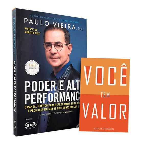 Imagem de Kit Poder e Alta Performance + Você tem Valor