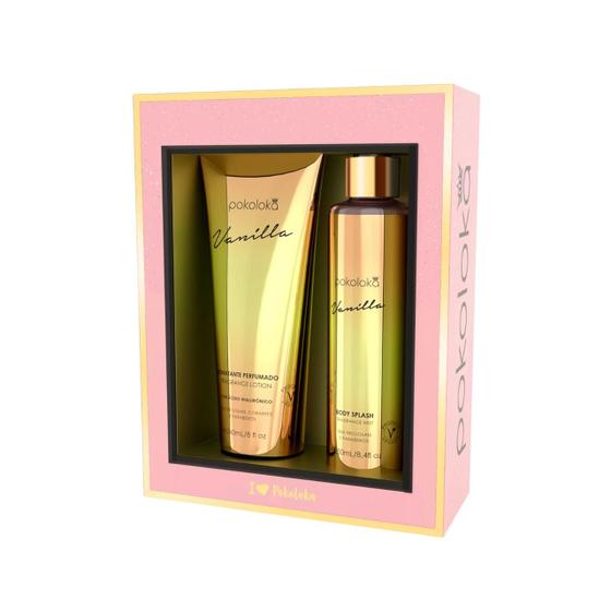 Imagem de Kit Pokoloka Lokasecret Vanilla Hidratante + Body Splash - 250ml