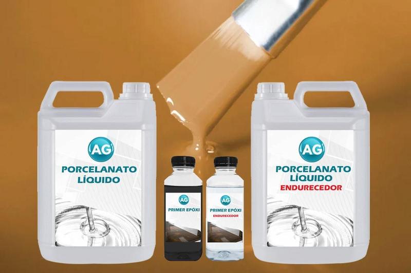 Imagem de Kit Porcelanato Líquido + Primer M - Prep/Acabamento Total