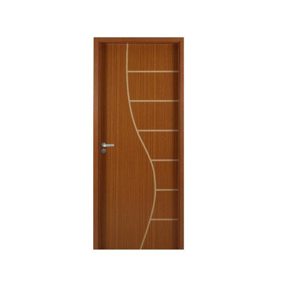 Imagem de Kit Porta de Madeira Decorada 215x84cm com Batente de MDF Ultra 10cm Cantareira MGM